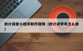 沂南统计调查小程序制作视频（统计调查表怎么做）